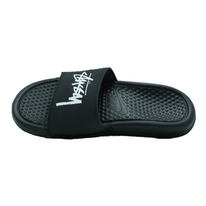 Nike x Stussy Benassi Slide Off Noir