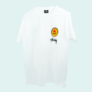 [Raffle]Stussy T-Shirt White [CDG Surfman / Martine Rose]