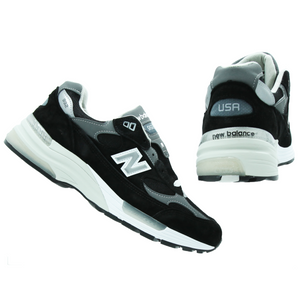 New Balance 992 Made in USA Black Grey