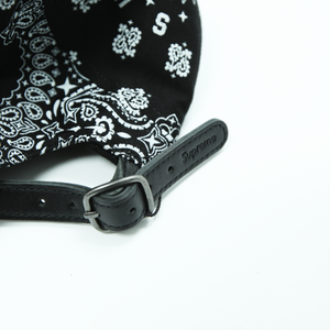 [VVIP]Supreme Bandana Camp Cap (21SS) black