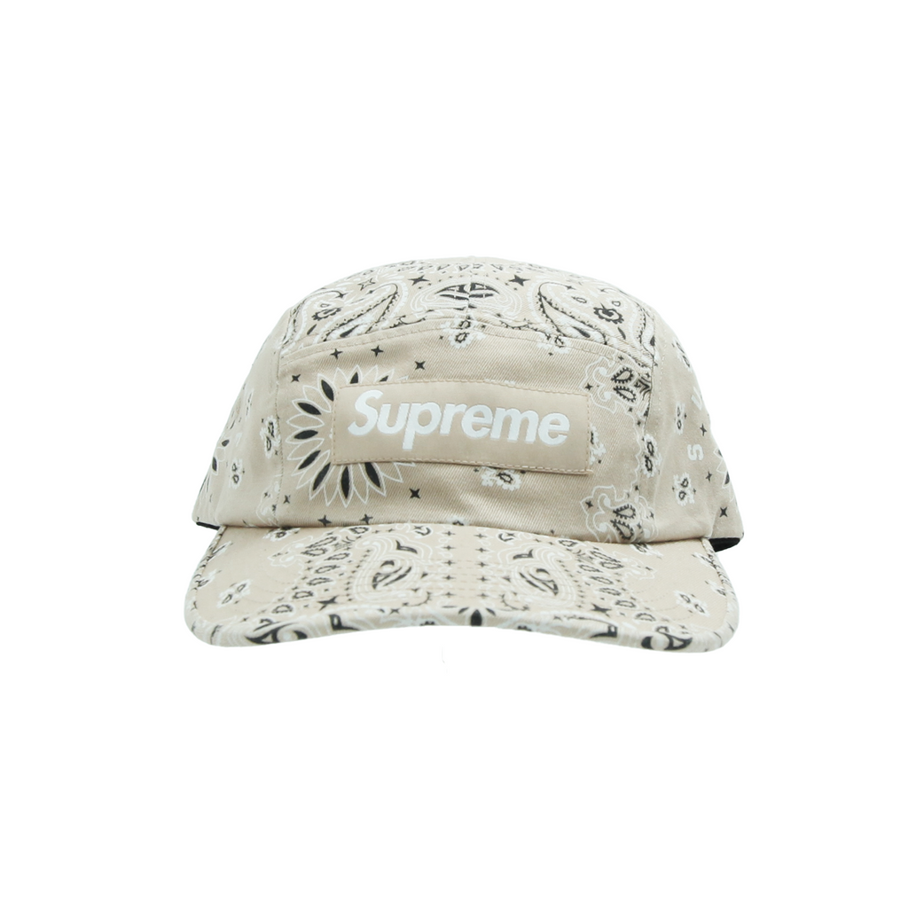 Supreme Bandana Camp Cap (21SS) tan – 슈케이브 공식홈페이지